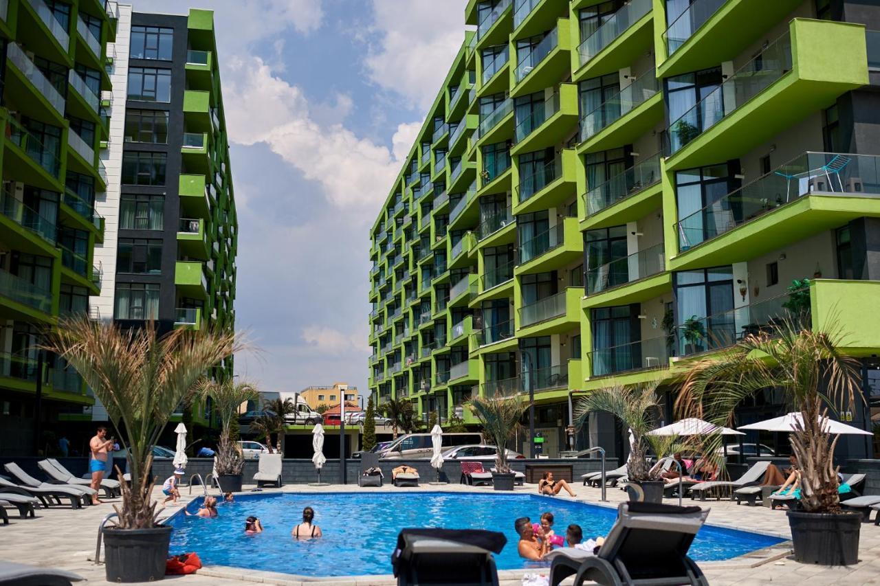 Visum Aparthotel Pool & Spa Mamaia Nord Năvodari Eksteriør bilde